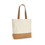 Tote bag made of recycled cotton, 220 g/m2 natural colour