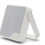 Portable speaker made from recycled material, waterproof white colour second view