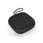 Eco-friendly water-repellent speaker, IPX4 black colour