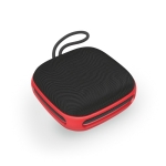 Eco-friendly water-repellent speaker, IPX4 red colour