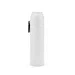 Recycled stainless steel thermos, 1 L white colour