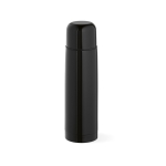 Recycled stainless steel thermos flask, 500 ml black colour