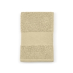 Recycled cotton bath towel, 370 g/m2, 30 x 50 cm beige colour second view