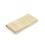 Shower towel made from recycled cotton, 500 g/m2, 70 x 140 cm beige colour