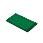 Beach towel made from recycled cotton, 250 g/m2, 80x180cm green colour