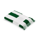 Beach towel made  from recycled cotton, 450 g/m2, 80 x 180cm green colour