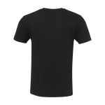 Unisex recycled cotton and polyester t-shirt, 160 g/m², Elevate NXT black colour