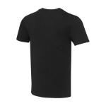 Unisex recycled cotton and polyester t-shirt, 160 g/m², Elevate NXT black colour