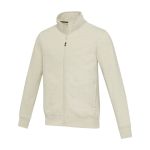 Unisex recycled cotton and polyester sweater, 320 g/m², Elevate NXT ivory colour