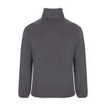 Men’s high-neck polyester fleece jacket, 300 g/m², Roly dark grey colour