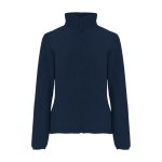 Women’s 100% polyester fleece jacket, 300 g/m², Roly navy-blue colour