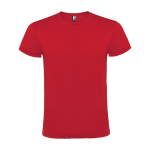 Unisex 100% cotton short-sleeve t-shirt, 150 g/m², Roly Atomic red colour