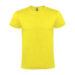 Unisex 100% cotton short-sleeve t-shirt, 150 g/m², Roly Atomic yellow colour