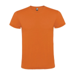 Unisex 100% cotton short-sleeve t-shirt, 150 g/m², Roly Atomic orange colour