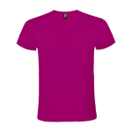 Unisex 100% cotton short-sleeve t-shirt, 150 g/m², Roly Atomic fuchsia colour