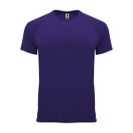 Children’s 100% polyester technical t-shirt, 135 g/m², Roly violet colour