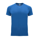 Children’s 100% polyester technical t-shirt, 135 g/m², Roly royal blue colour