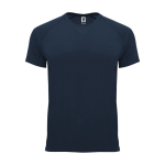 Children’s 100% polyester technical t-shirt, 135 g/m², Roly navy-blue colour