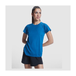 Women’s 100% polyester technical t-shirt, 135 g/m², Roly yellow colour