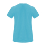 Women’s 100% polyester technical t-shirt, 135 g/m², Roly turquoise colour