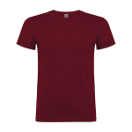 Men’s 100% cotton jersey t-shirt, 155 g/m², Roly Beagle burgundy colour