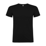 Men’s 100% cotton jersey t-shirt, 155 g/m², Roly Beagle black colour