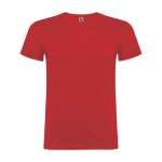 Men’s 100% cotton jersey t-shirt, 155 g/m², Roly Beagle red colour