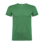 Men’s 100% cotton jersey t-shirt, 155 g/m², Roly Beagle green colour