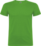 Men’s 100% cotton jersey t-shirt, 155 g/m², Roly Beagle grass green colour