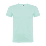 Men’s 100% cotton jersey t-shirt, 155 g/m², Roly Beagle mint green colour