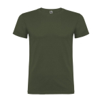 Men’s 100% cotton jersey t-shirt, 155 g/m², Roly Beagle dark green colour