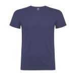 Men’s 100% cotton jersey t-shirt, 155 g/m², Roly Beagle denim blue colour