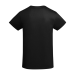 Children’s organic cotton jersey t-shirt, 175 g/m², Roly black colour