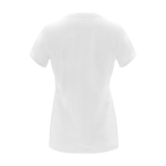 Women’s 100% cotton jersey t-shirt, 170 g/m², Roly white colour