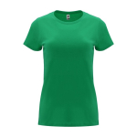 Women’s 100% cotton jersey t-shirt, 170 g/m², Roly green colour