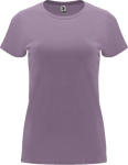 Women’s 100% cotton jersey t-shirt, 170 g/m², Roly lavanda colour