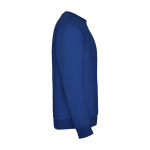 Unisex cotton and polyester jersey sweater, 280 g/m², Roly royal blue colour