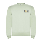 Unisex cotton and polyester jersey sweater, 280 g/m², Roly