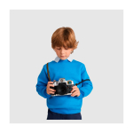 Children’s cotton and polyester jersey sweater, 280 g/m², Roly