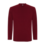 Men’s 100% cotton jersey t-shirt, 160 g/m², Roly burgundy colour