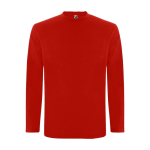 Men’s 100% cotton jersey t-shirt, 160 g/m², Roly red colour