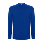 Men’s 100% cotton jersey t-shirt, 160 g/m², Roly royal blue colour