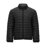 Padded jacket for men made of 100% polyester, 290 g/m², Roly black colour