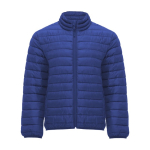 Padded jacket for men made of 100% polyester, 290 g/m², Roly electric blue colour