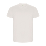 Men’s 100% organic cotton t-shirt, 160 g/m², Roly off white colour