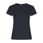 Women’s 100% organic cotton t-shirt, 160 g/m², Roly graphite colour