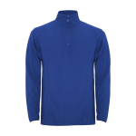 Men’s 100% polyester microfleece sweater, 155 g/m², Roly royal blue colour