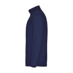 Men’s 100% polyester microfleece sweater, 155 g/m², Roly navy-blue colour