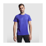 Men’s technical t-shirt with 50% recycled polyester, 135 g/m², Roly yellow colour