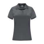 Women’s pique-knit technical polyester polo shirt, 150 g/m², Roly